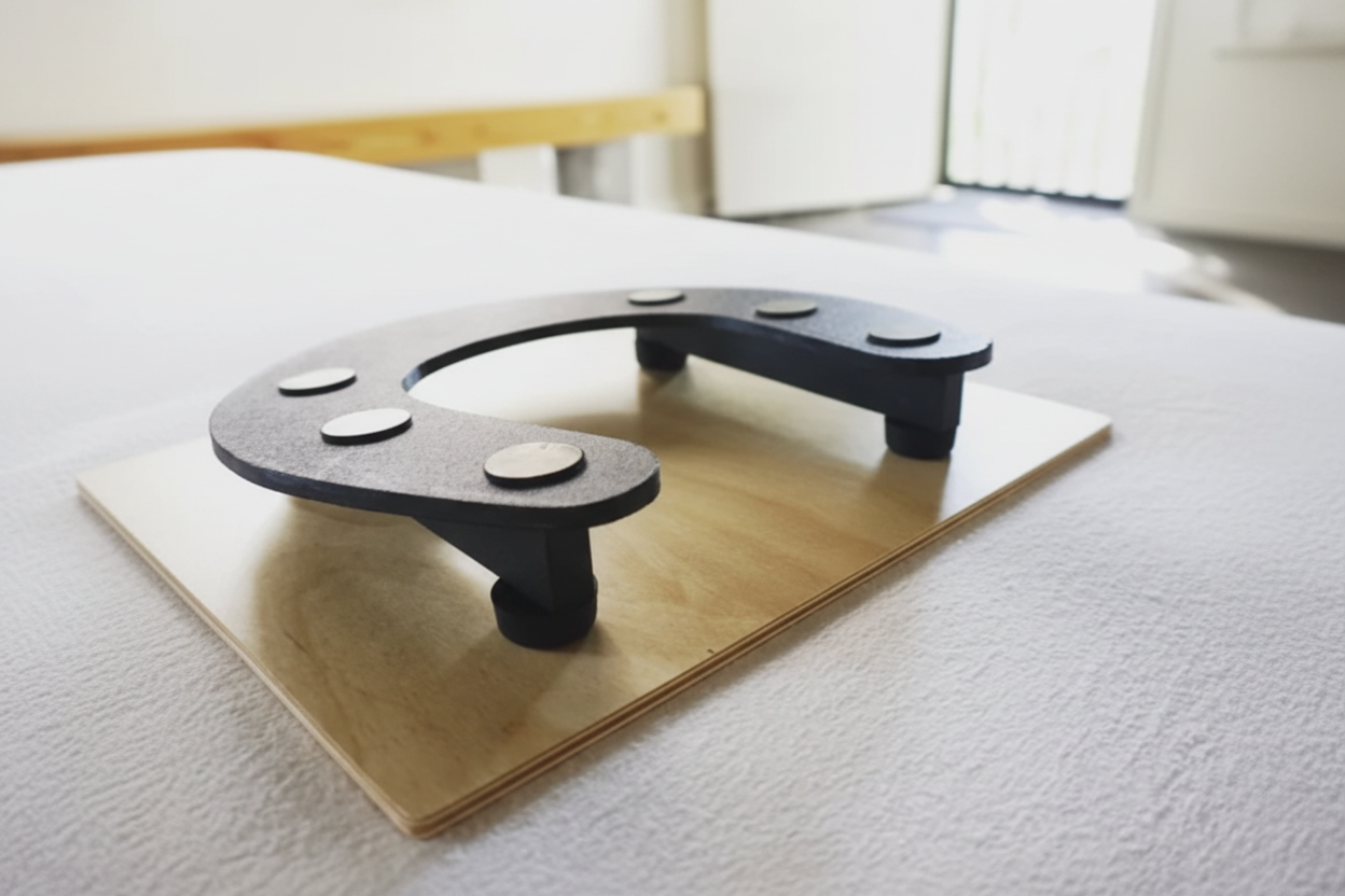 Kit de Apoio de Cabeça Sarga para Trabalho Corporal no Solo