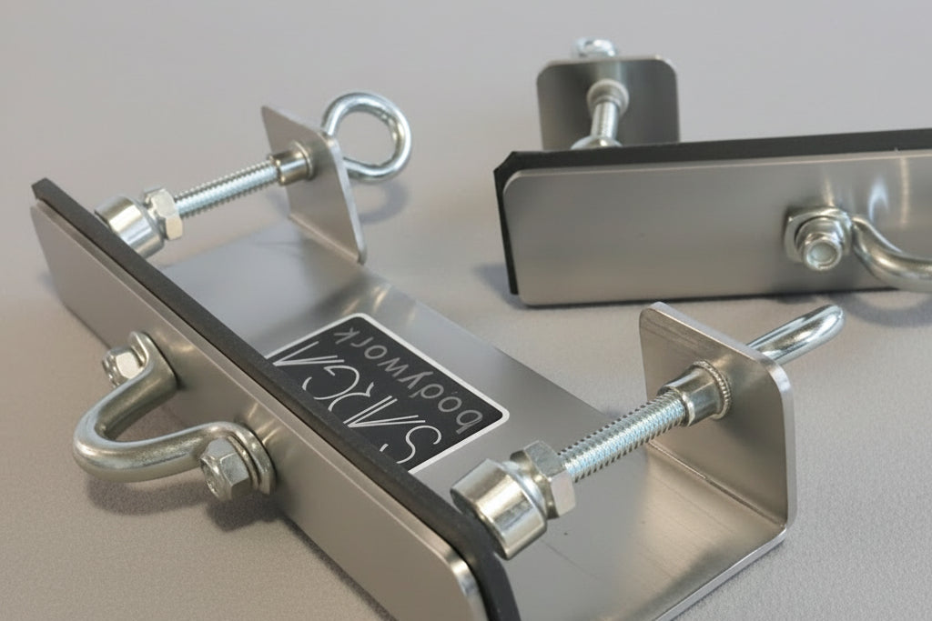 The Sarga Attachments for Floor-Based Massage Tables (Lateral Attachments)